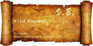 Vild Bagamér névjegykártya